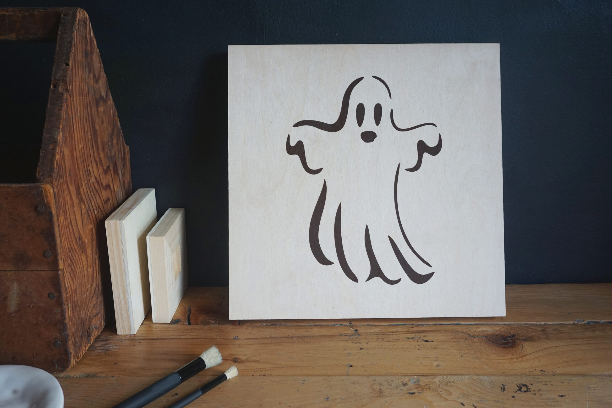 Ghost Stencil Applied