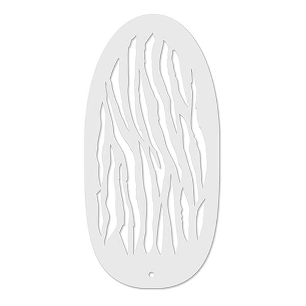 Zebra Stripes Makeup Stencil